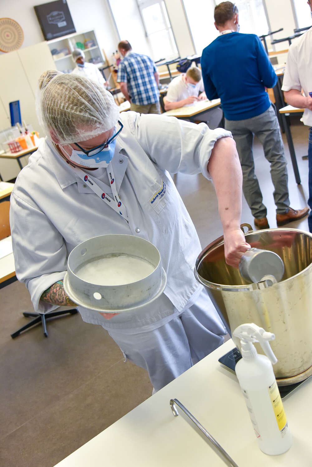 Production d'une boisson au babeurre à saveur de Williams.