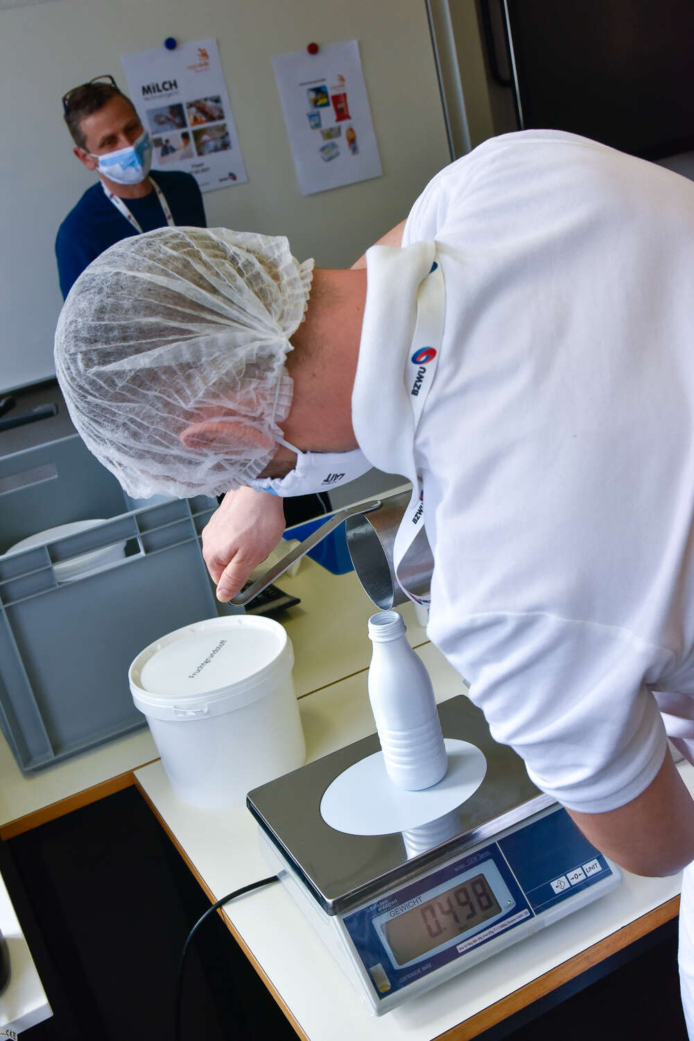 Production d'une boisson au babeurre à saveur de Williams.